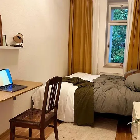 3-zi Fuer 5 Pers, Balkon, Hunde Willkommen * 라이프치히