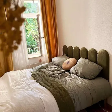 3-zi Fuer 5 Pers, Balkon, Hunde Willkommen 아파트 라이프치히